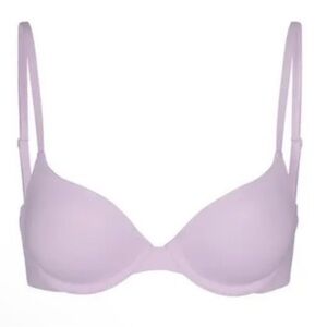 SKIMS Light Lavender Push-Up T-Shirt Bra Sugar Plum 38B NWT